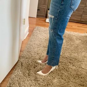 Topshop straight jeans size 8